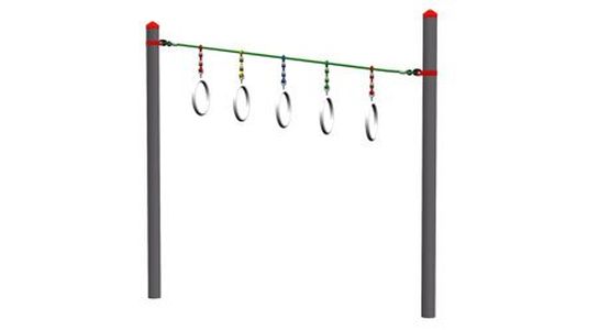Anneaux de suspension Vario, pour poteaux acier