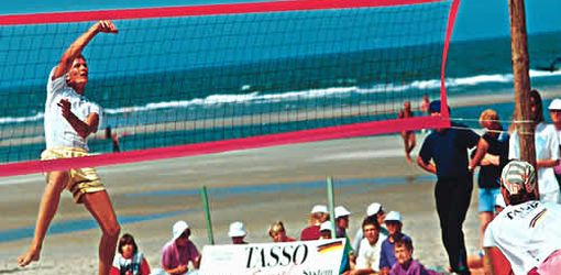 Filet de beachvolley de compétition, Ø3 mm