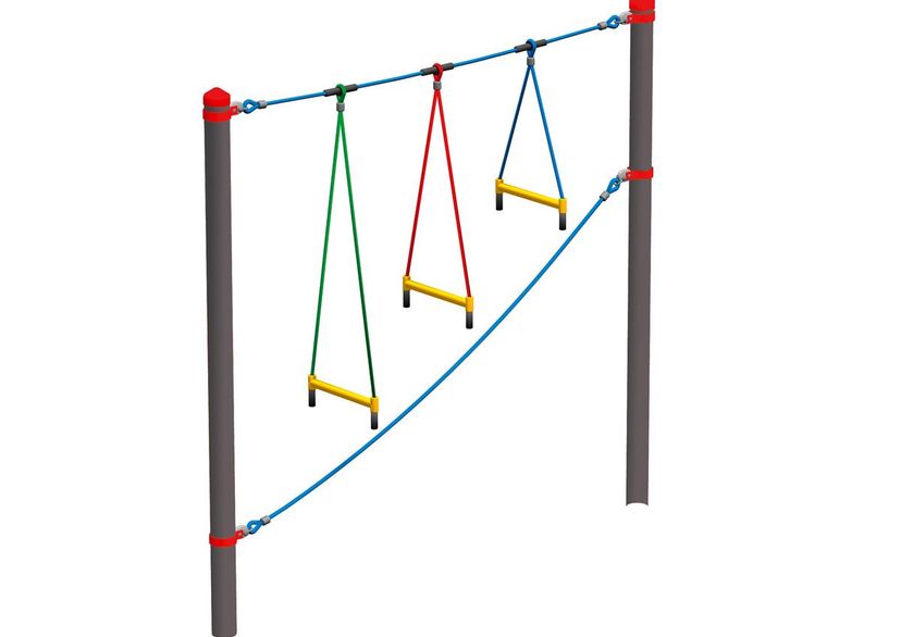 Etriers suspendus Vario, pour poteaux acier