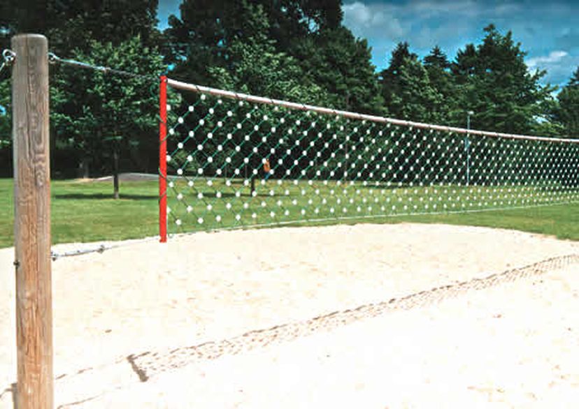 Filet de volley avec âme acier Ø5 mm