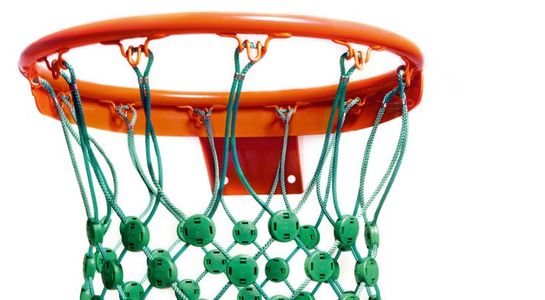 Filet de basket anti-vandalisme en PES tressé vert