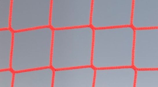 Filet en PPhr Ø5 mm, maille 100 mm - Rouge