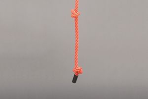 Corde à noeuds en PP Ø 24 mm, longueur 2.00 m