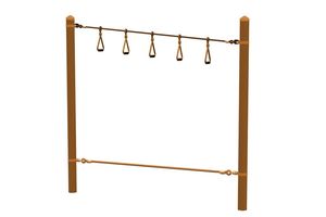 Boucles de suspension Vario, pour poteaux robinier