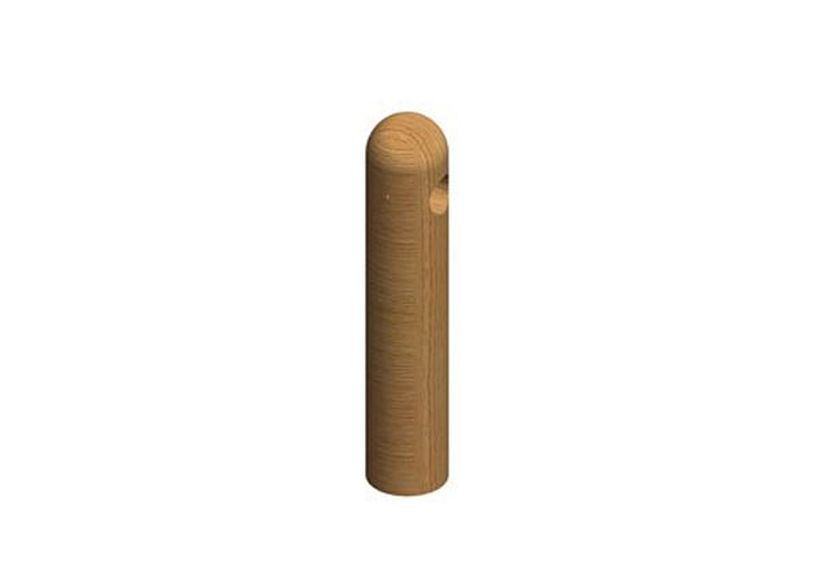 Centre bollard with 1 drill-hole