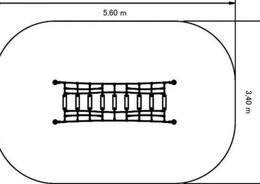 Le Mini Parcours à lattes de bois