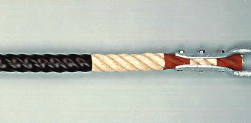 Corde à grimper, Ø33 mm, le mètre suppl. (ajouter d'abord la réf. 37600)