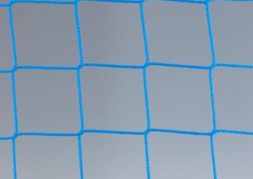 Filet en PPhr Ø4 mm, maille 100 mm - Bleu