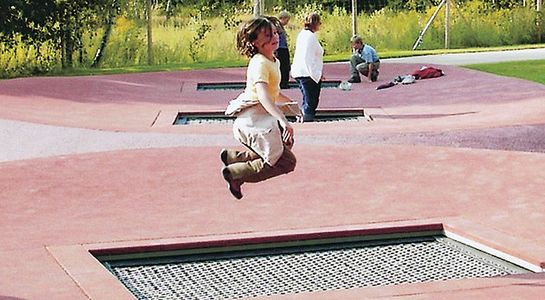 Le Trampoline 2000, à encastrer