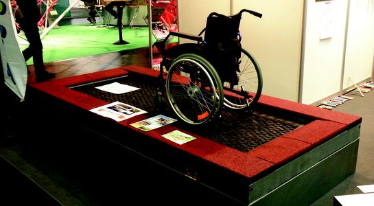 Le Trampoline Rolli pour fauteuil roulant