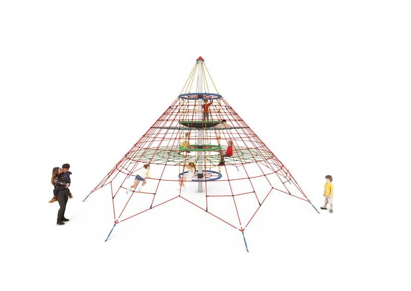Pyramide de Corde Dino 1