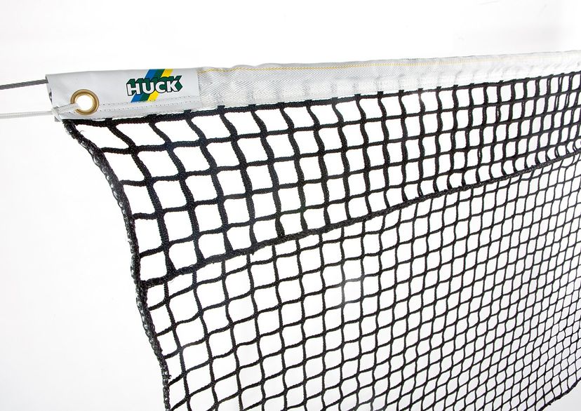 Filet de tennis en PPhr Ø3 mm, avec nappe doublée en partie supérieure