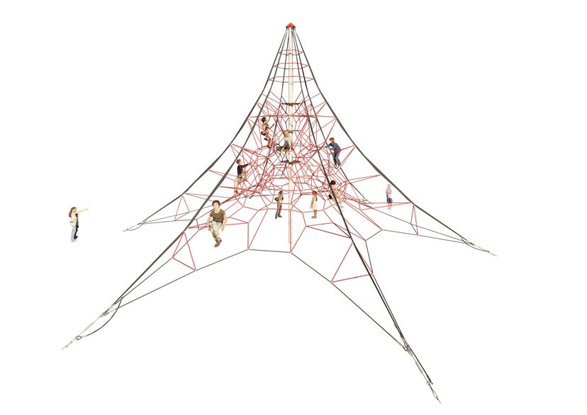 Pyramide SPIDER 8 avec 6 points d'ancrage