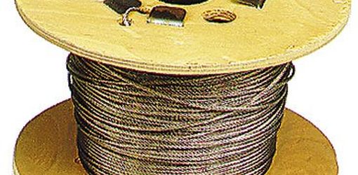 Câble acier Ø 2 mm, dévidoir de 250 m