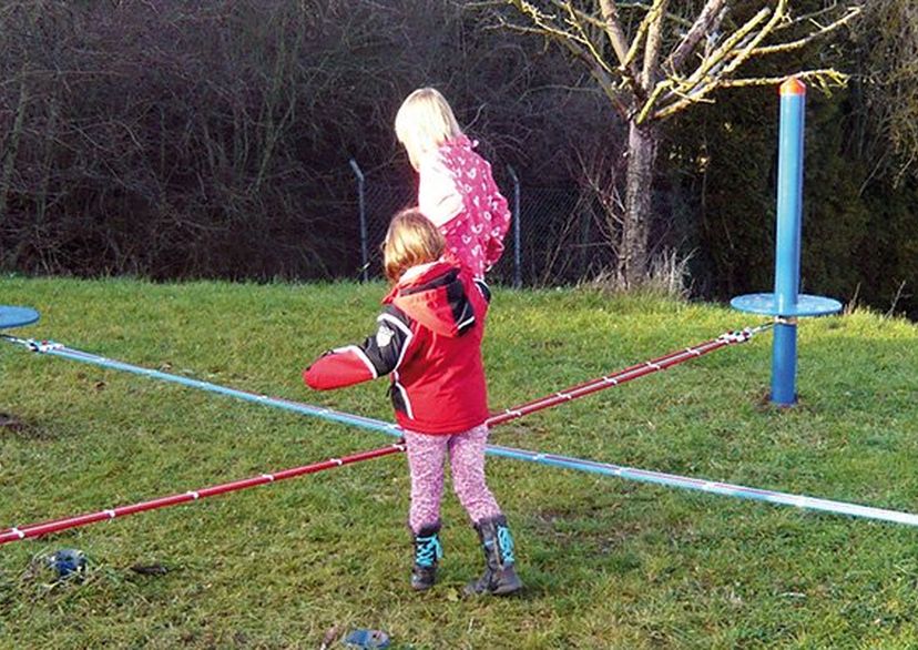 La Slackline croisée