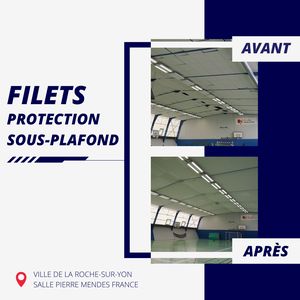 Comment La Roche-sur-Yon a sécurisé la salle des sports Pierre Mendès France ?
