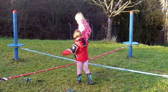 La Slackline croisée