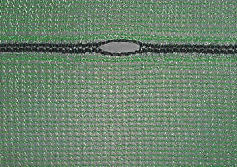 Filet en PE tricoté 75 g/m², 2.57 x 10 m