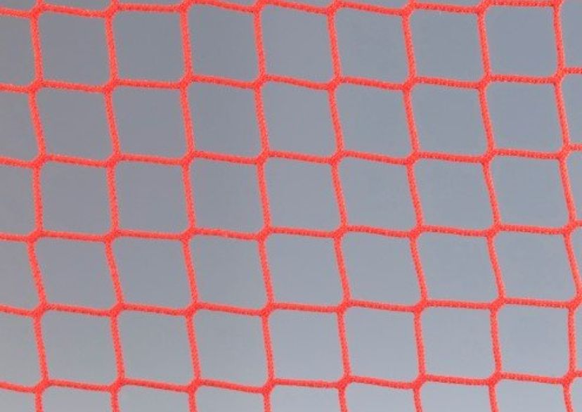 Filet en PPhr Ø4 mm, maille 45 mm - Rouge