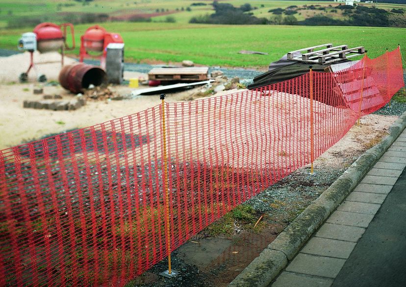 Filet de signalisation (sans piquets), 1.00 x 50.00 m