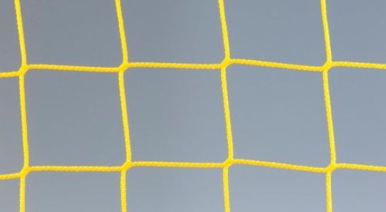Filet en PPhr Ø4 mm, maille 100 mm - Jaune