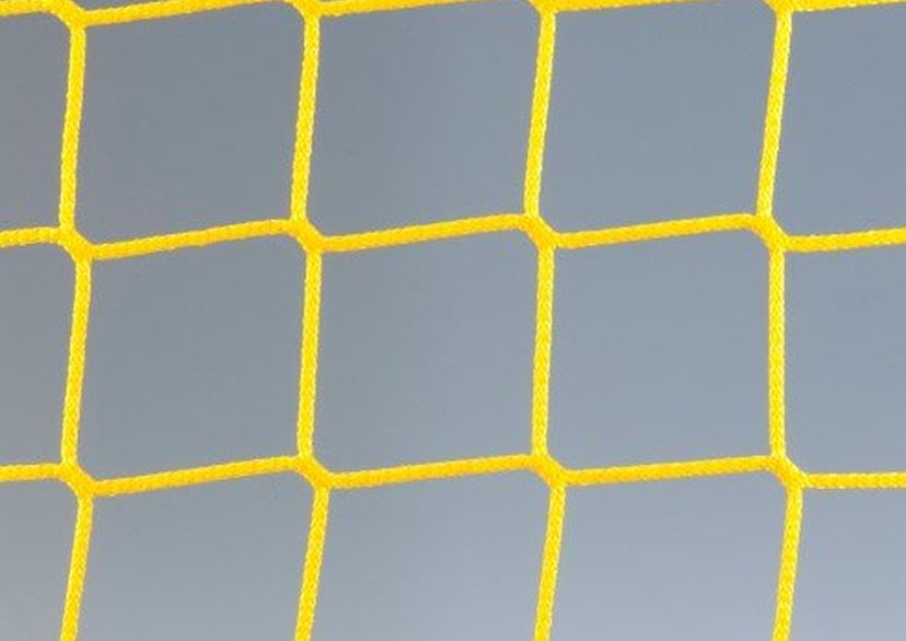 Filet en PPhr Ø5 mm, maille 100 mm - Jaune