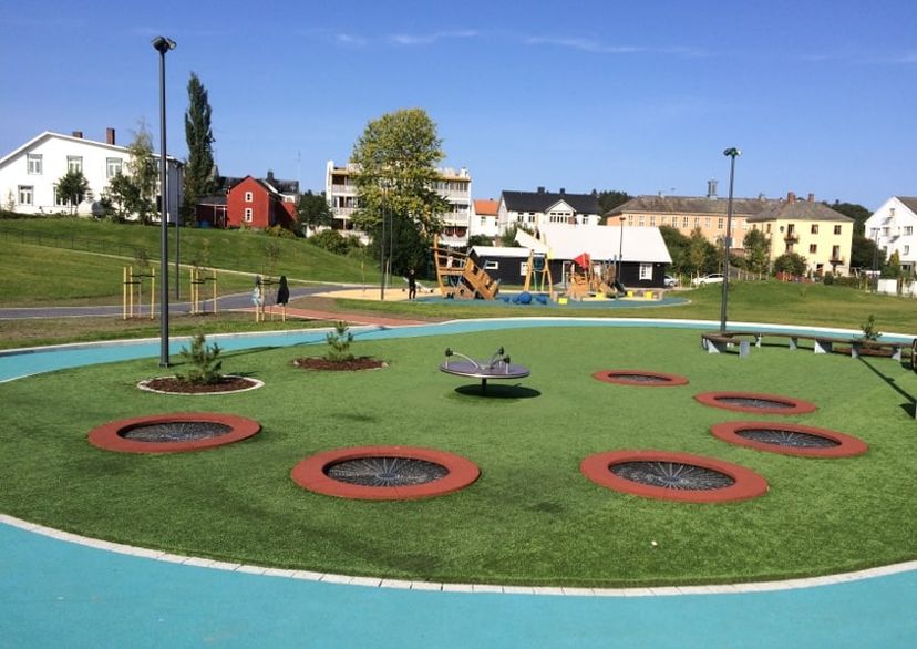 Le Trampoline rond