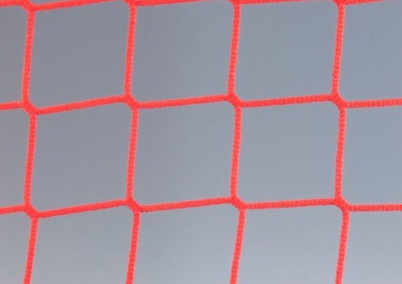 Filet en PPhr Ø5 mm, maille 100 mm - Rouge