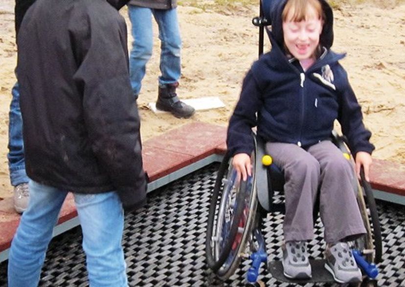 Le Trampoline Rolli pour fauteuil roulant