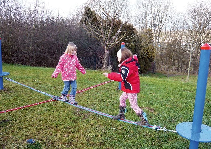 La Slackline croisée