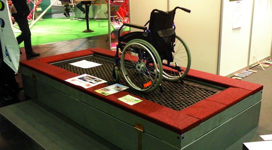 Le Trampoline Rolli pour fauteuil roulant
