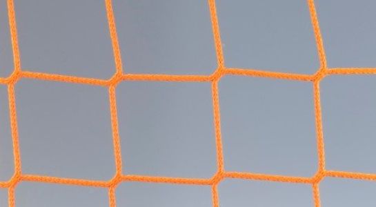 Filet en PPhr Ø5 mm, maille 100 mm - Orange