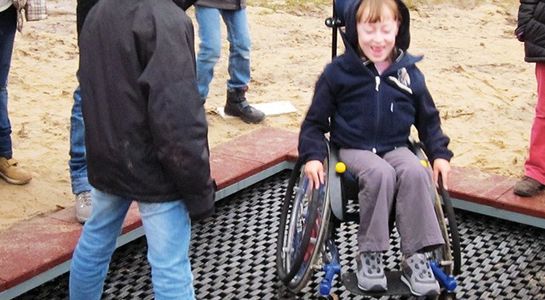 Le Trampoline Rolli pour fauteuil roulant