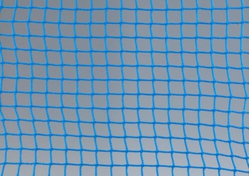Filet en PPhr Ø2.3 mm, maille 20 mm - Bleu