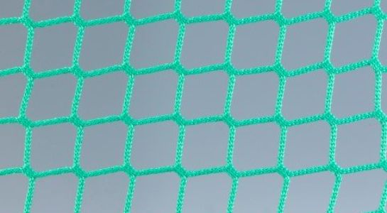 Filet ignifuge en PPhr Ø5 mm, maille 45 mm - Vert