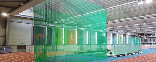 Nouveau ! Un filet de lancer indoor, coulissant sur rail