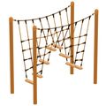 Escaliers Vario, pour poteaux robinier