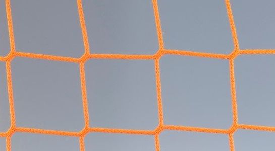 Filet en PPhr Ø5 mm, maille 100 mm - Orange