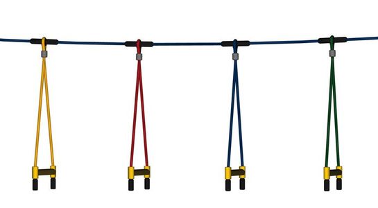 Etriers suspendus