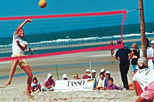 Filet de beachvolley de compétition, Ø3 mm