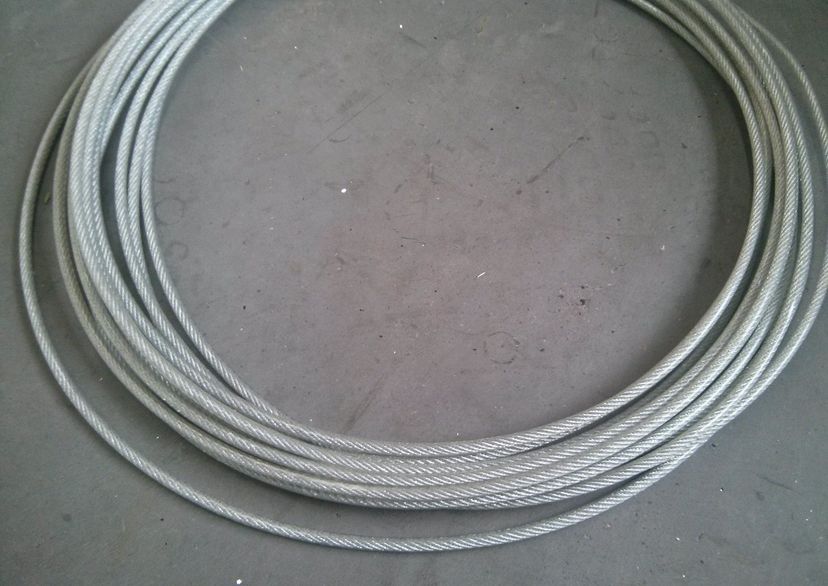 Câble acier gainé PVC Ø 3/5 mm