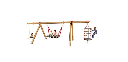 Multi-portique en bois douglas