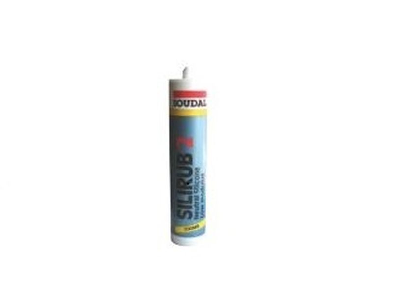 Colle silicone - Soudal Silirub 2