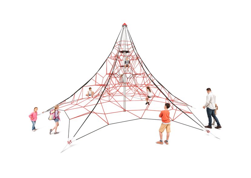 Pyramide SPIDER 6 avec 6 points d'ancrage