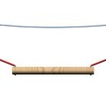 Poutre oscillante Dillenburg, pour poteaux robinier