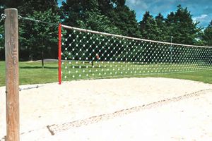 Filet de volley avec âme acier Ø5 mm