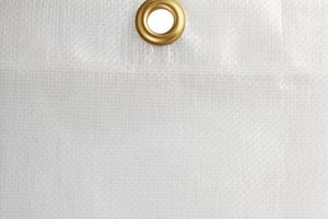 Bâche imperméable PE/PVC 200 g/m², sur mesure