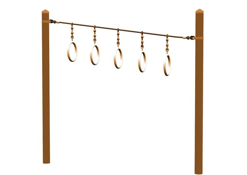 Anneaux de suspension Vario, pour poteaux robinier