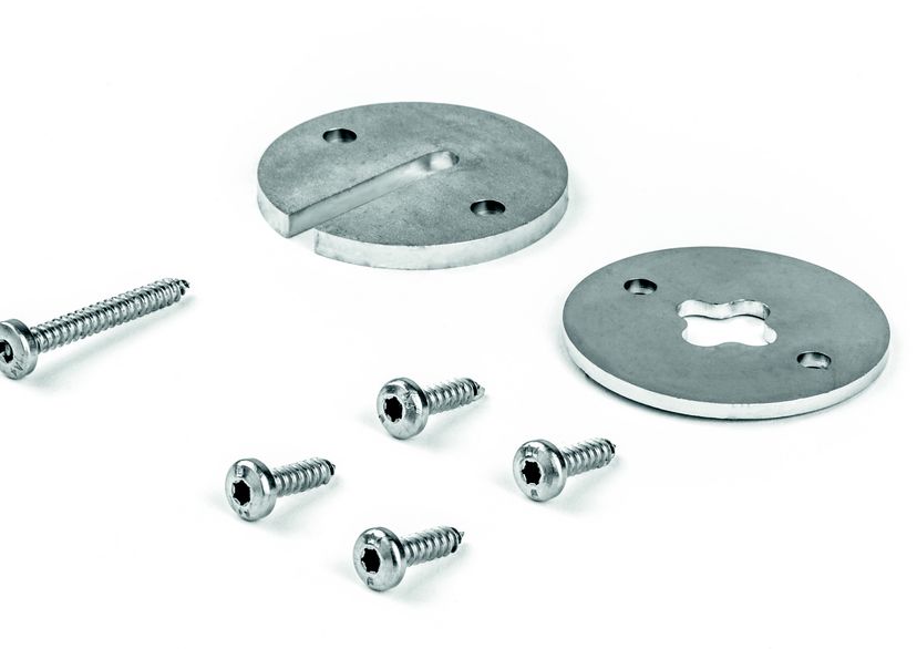 Rondelles Inox avec Visserie
