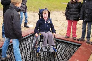 Le Trampoline pour fauteuil roulant